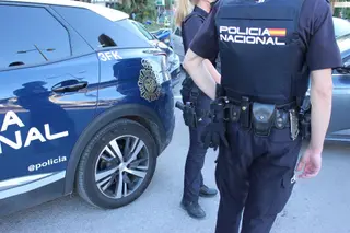 Agentes de la Policía Nacional. Foto de archivo