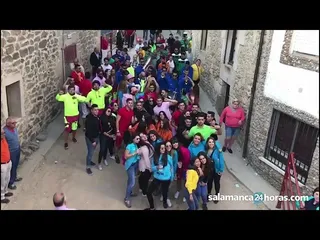 Tercer encierro de San Bartolo en Aldeadávila