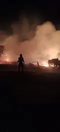 Marlaska advierte de una noche “muy complicada” por los incendios de Ávila y Madrid tras la unión técnica de varios focos
