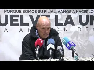 Rueda de prensa tras el Salmantino - San José