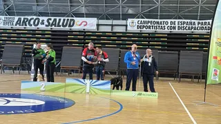 Daniel Martín Anaya, campeón de España de tiro con arco adaptado