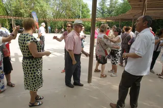 La Plaza de los Bandos acoge el inicio de una nueva edición de ‘Ponte en Marcha. Ganarás Salud’