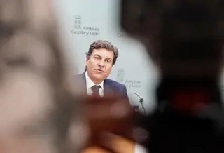 El consejero de Economía y Hacienda y portavoz de la Junta, Carlos Fernández Carriedo. Foto de Miriam Chacón ICAL (2)