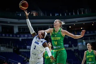Copper recibe un golpe de Hatar | FOTO EUROLEAGUE WOMEN