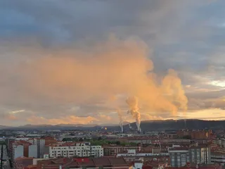 Contaminación atmosférica. Foto: EP.