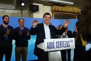 Mañueco celebra su triunfo en Salamanca en las Elecciones a las Cortes de Castilla y León 2026 | Mateo G.J.
