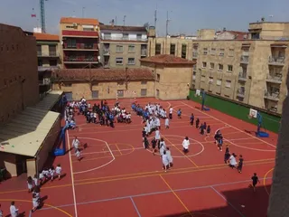 Simulacro de evacuación del San Juan Bosco
