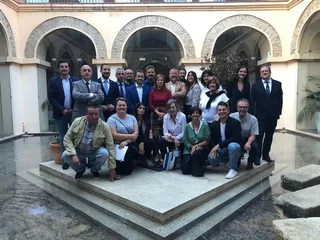 FOTO DE GRUPO. RED DE JUDERÍAS