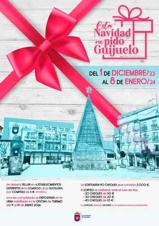 Presentación Esta navidad me pido Guijuelo cartel