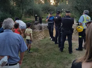 Operativo para evacuar a una joven de la Isla del Soto