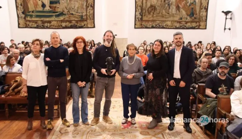 Javier Alvariño visita la Universidad de Salamanca 