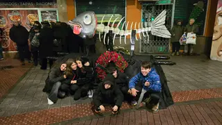 Entierro de la Sardina en el Barrio del Oeste