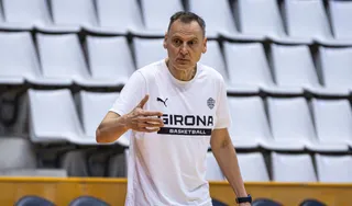 Roberto Íñiguez, entrenador de Girona | FOTO UNI GIRONA