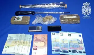 Decomiso droga Policía Nacional. Foto de archivo.