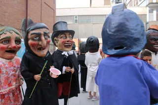 GALERÍA | Primer día de charanga y cabezudos de las Ferias y Fiestas 2023