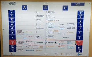 El hospital estrena directorios para guiar y facilitar el acceso a pacientes y familiares