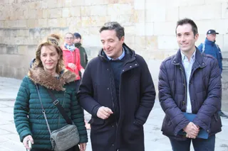 Juan Manuel Corchado anuncia el registro de su candidatura.