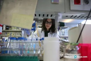 Sara Gutiérrez, investigadora del Incyl