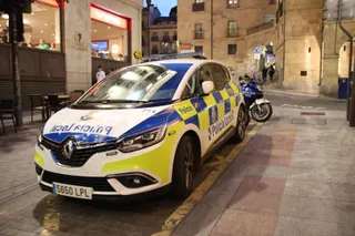 Coche de la policía local