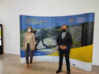 Estrella Torrecilla y Luis Pedro Martíns. Foto SALAMANCA24HORAS