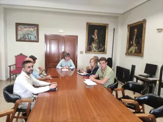 El Ayuntamiento de Béjar se reúne para elaborar los presupuestos municipales de 2025. Foto Ayuntamiento de Béjar