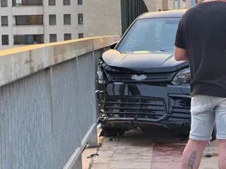 Accidente en Puente Ladrillo
