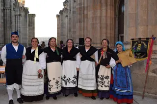 Festival de folklore en Alba de Tormes