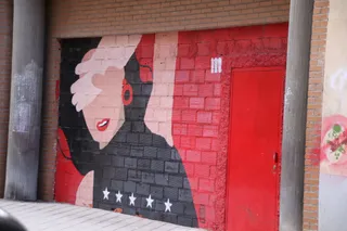 Graffiti barrio del Oeste