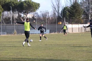 Primer entrenamiento de Íñigo Muñoz con Unionistasd609d001 9d35 4fdb b61b c9c842c8a965