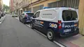 Crimen calle Petunias. Foto de archivo 