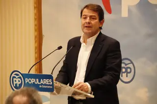 Mañueco, presenta su candidatura la reelección en el cargo, de cara al Congreso regional