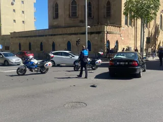 Accidente en María Auxiliadora