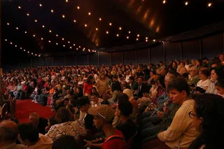 Público del espectáculo circense 'Originis'