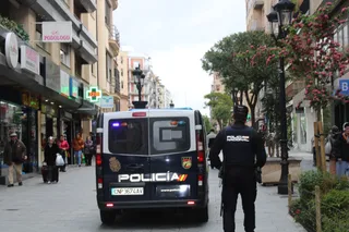 Policía Nacional calle Zamora