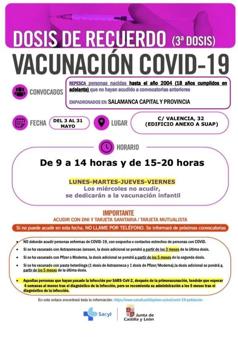 10. REPESCA SALAMANCA CAPITAL Y PRONVICIA DOSIS DE RECUERDO hasta 2004 MAYO