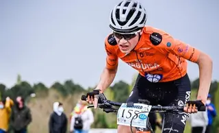 Óscar Herrero, en una prueba anterior / FOTO ESCUELA DE TRIATLÓN SALMANTINA