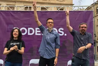 Íñigo Errejón: "No vamos a desaprovechar la campaña anclados en el insulto"