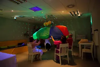 Sala multisensorial en el Centro Estatal de Referencia del Alzheimer. Foto: CREA