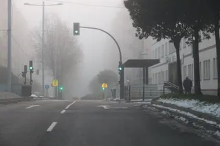 Niebla en la mañana de este viernes en la avenida de Portugal | Foto: S24H