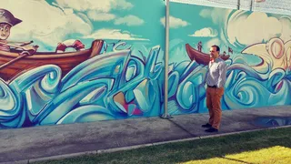 Tres nuevos murales convierten Santa Marta en un lugar visualmente más atractivo