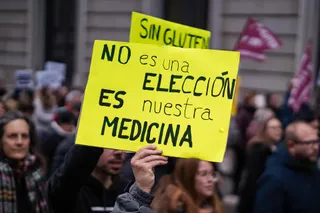 Manifestación celiacos en Madrid | Diego Radamés - Europa Press