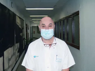 Eduardo Consuegra, jefe de pediatría en el Hospital de Salamanca