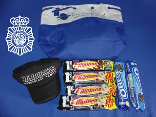Productos incautados por la Policía Nacional
