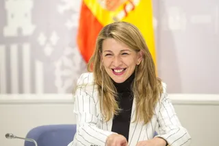 La ministra de Trabajo y Economía Social, Yolanda Díaz, apuesta por la subida del SMI y las pensiones. | FOTO: EP