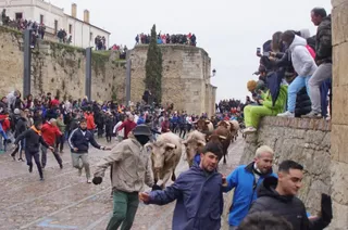 Capea y desencierro domingo mañana en el Carnaval del Toro 2025 de Ciudad Rodrigo. Fotos S24H (1)