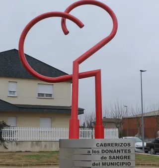 Escultura Donantes de Sangre Cabrerizos