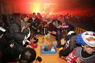 Una de las celebraciones de Halloween antes de la pandemia