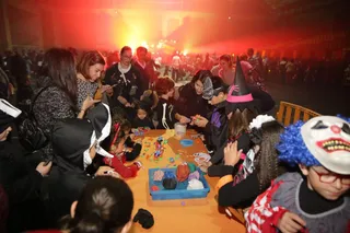 Una de las celebraciones de Halloween antes de la pandemia