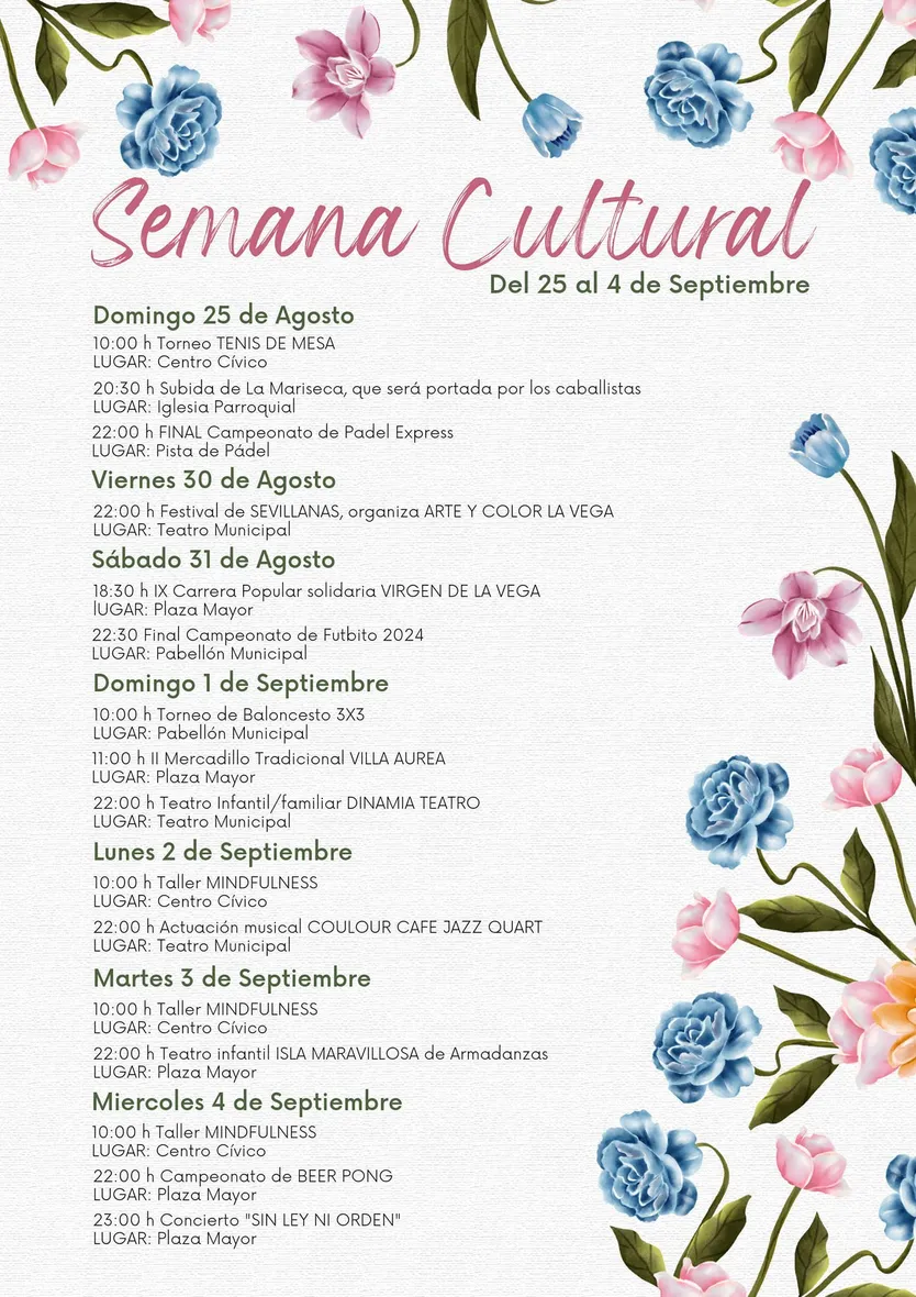 Semana Cultural Villoria