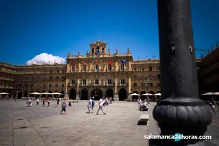 Plaza mayor de Salamanca, archivo